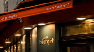 Biergit, café germanophile