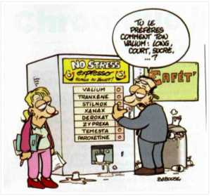 Prendre un café au bureau